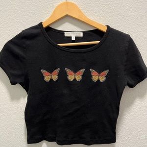 Black UO butterfly top